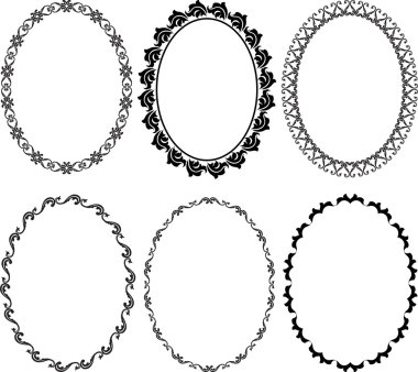 Frames oval clipart