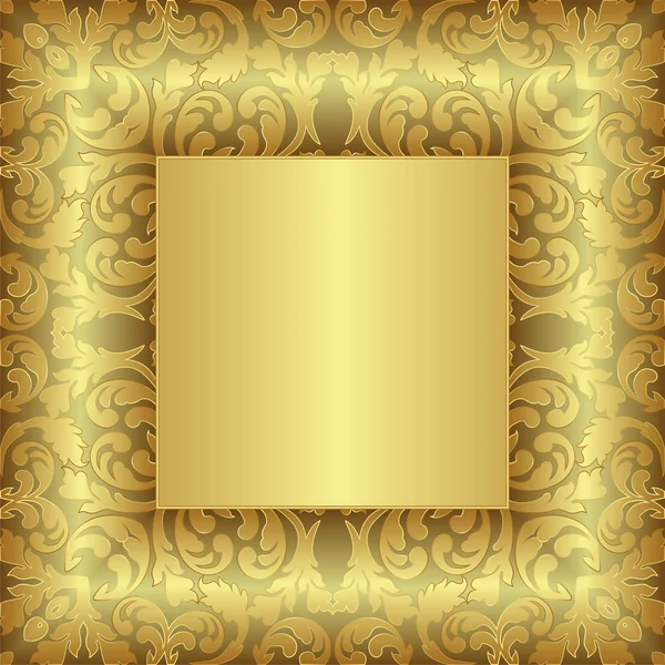 Goldener Hintergrund — Stockvektor