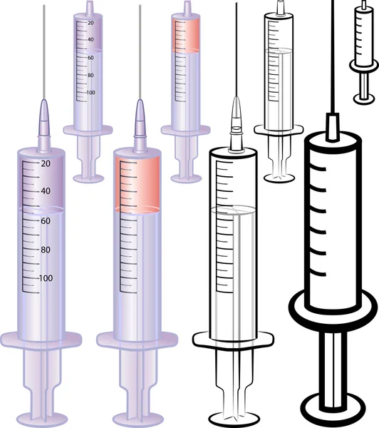 stock vector Syringe