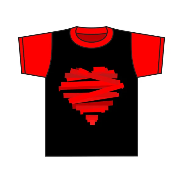 T-shirt di design . — Vettoriale Stock