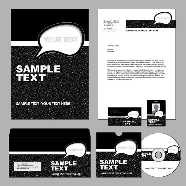 Business template. — Stock Vector