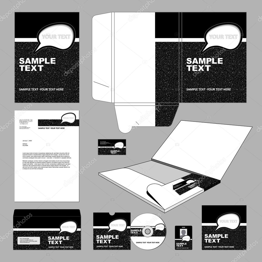 Business template.