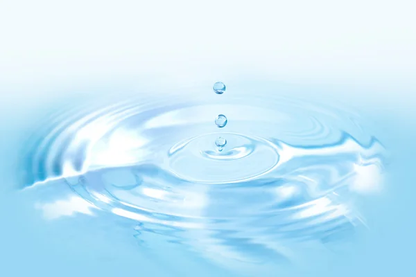 stock image Water drop and wave