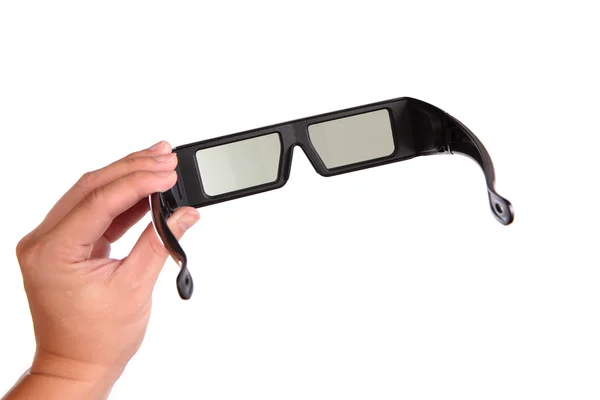 3D brýle (aktivní brýle) pro Lcd Tv — Stock fotografie