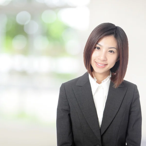 Mulher de negócios sorriso retrato — Fotografia de Stock