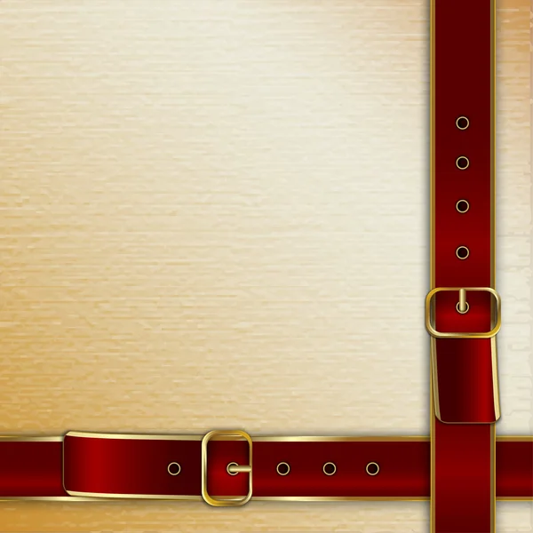 Cinturones con hebilla — Archivo Imágenes Vectoriales