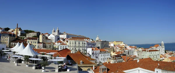 Панорама Лисбон — стоковое фото