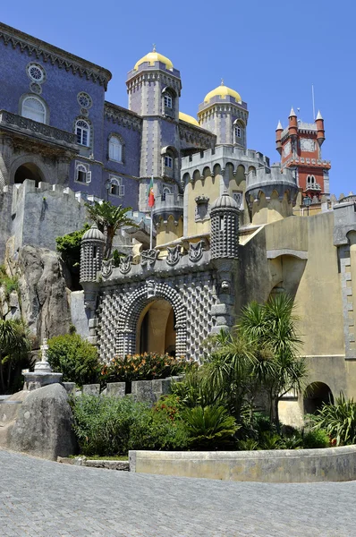 Zamek pena w sintra, Portugalia — Zdjęcie stockowe