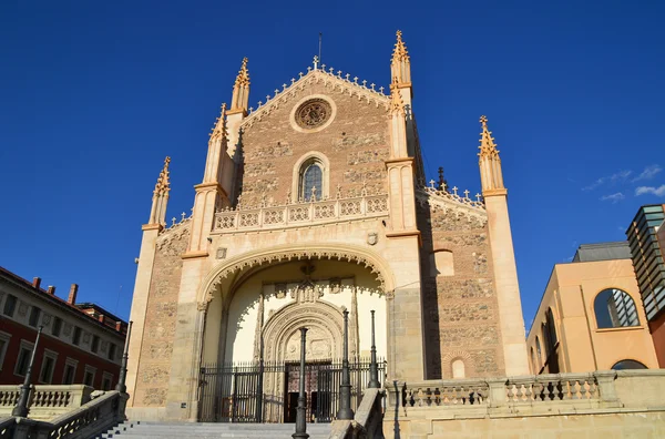San Jeronimo el Real Church, Madrid — Stock Photo, Image