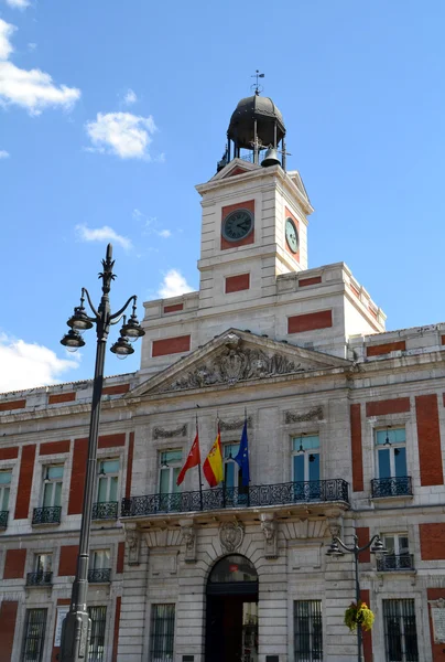 Puerta del Sol em Madrid, Espanha — Fotografia de Stock
