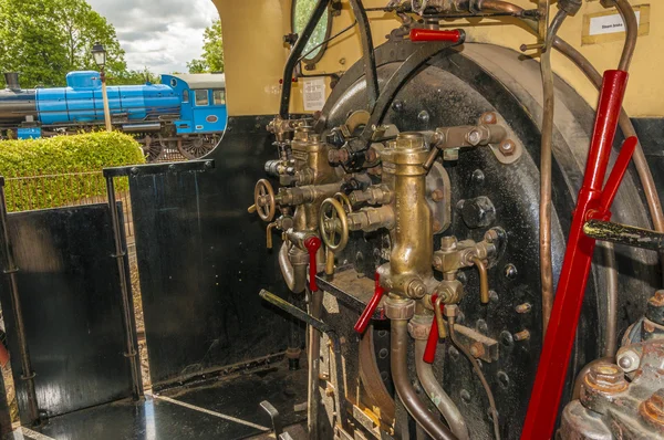 Cabina do motor a vapor — Fotografia de Stock