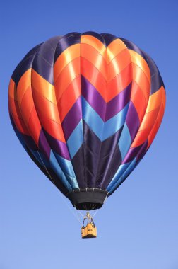 Hot air balloons at the Taos Balloon festival 2007 clipart