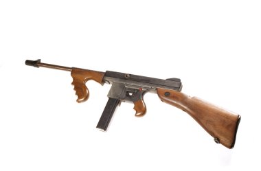 Thompson machine gun clipart