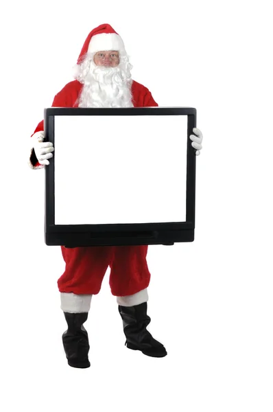 Pleasant man in Santa suit — Stock Photo, Image