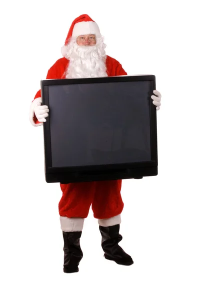 Hoş adam Noel Baba kıyafetli — Stok fotoğraf