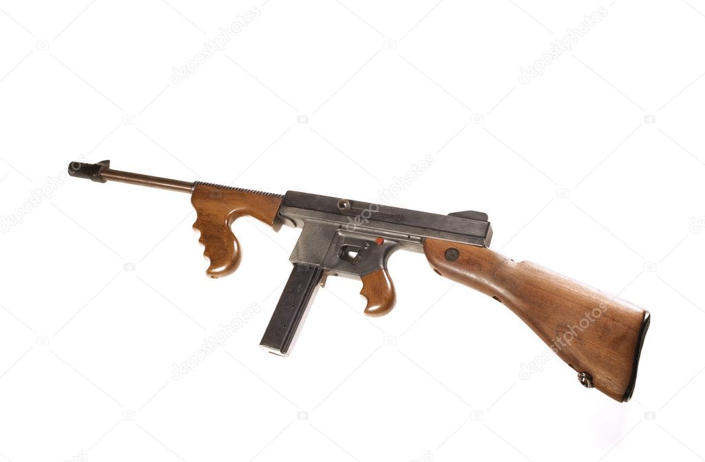 Thompson machine gun