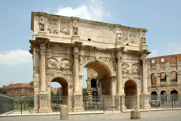 Rom - il foro romano, romerska forumet — Stockfoto