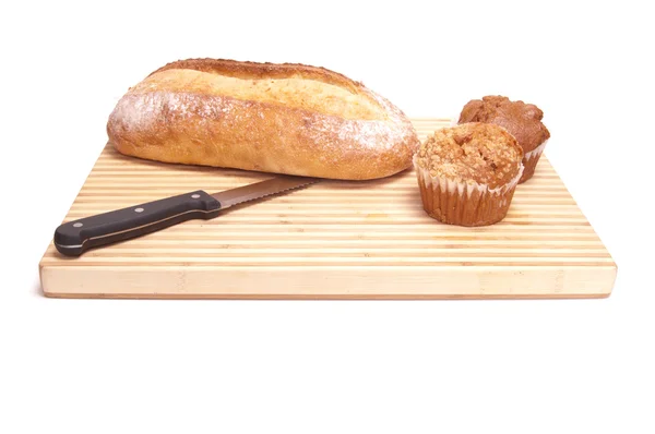 Kenyeret friss sült kenyér — Stock Fotó