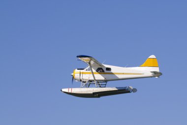 Seaplane in Canada clipart
