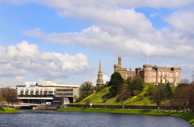 Inverness Castle, Inverness Scotland clipart