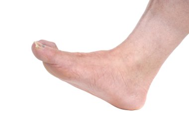 Man's foot clipart