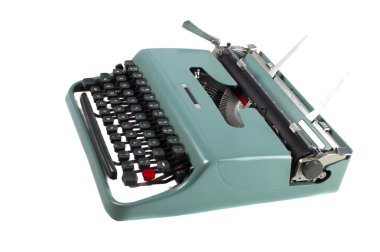 Portable typewriter clipart