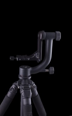 Stil tripod kafası içinde closeup tripod üzerinde hesaplamaların