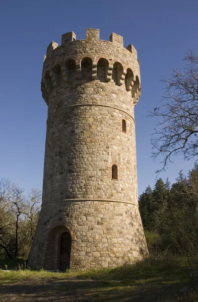 Kuželové hradní věž — Stock fotografie