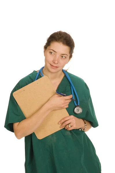 Krankenschwester oder Ärztin — Stockfoto