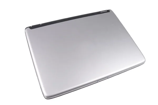 Computador portátil isolado em branco — Fotografia de Stock