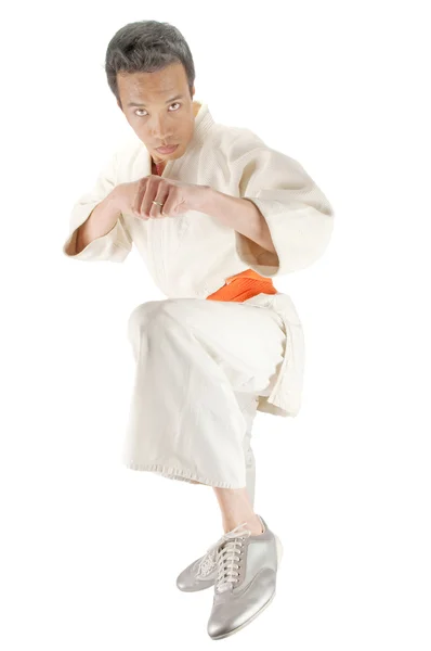 Young asian fighter — Stock Photo, Image