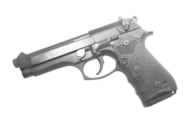 Italian semiautomatic handgun — Stock Photo, Image