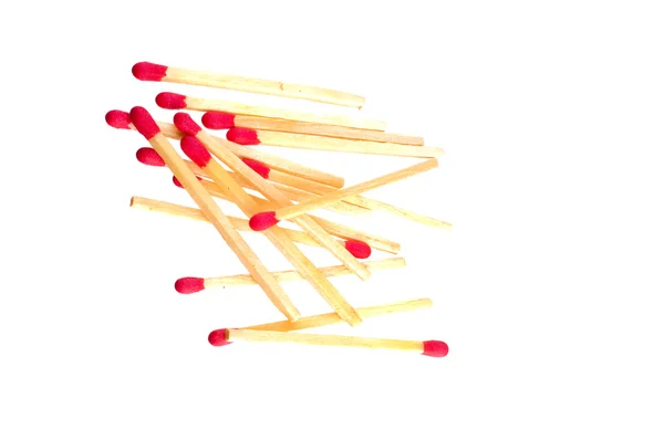 Matchsticks in a heap — Stock Photo, Image