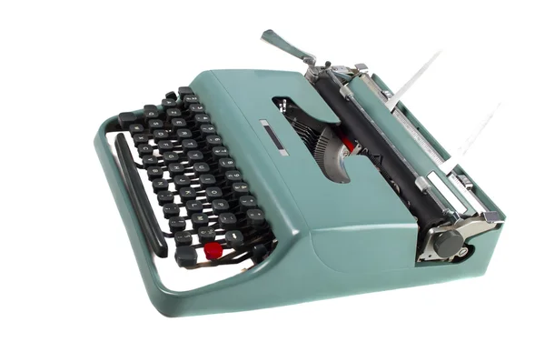 Портативная пишущая машинка — стоковое фото
