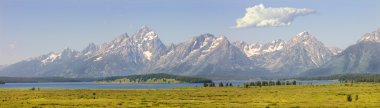 Sunrise in the Tetons clipart