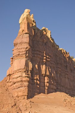 Red rock fosillerini new mexico çölünde