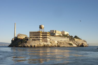 Alcatraz gün batımında