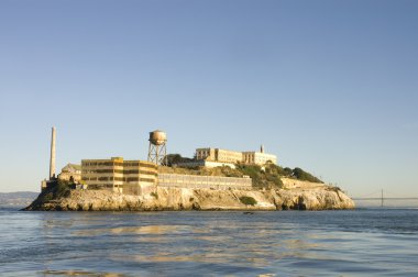 San Francisco Körfezindeki Alcatraz Adası