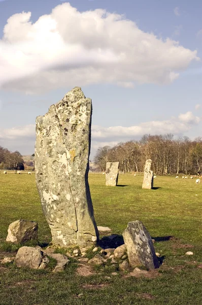 Standing stones in Scotland — Stock Photo, Image