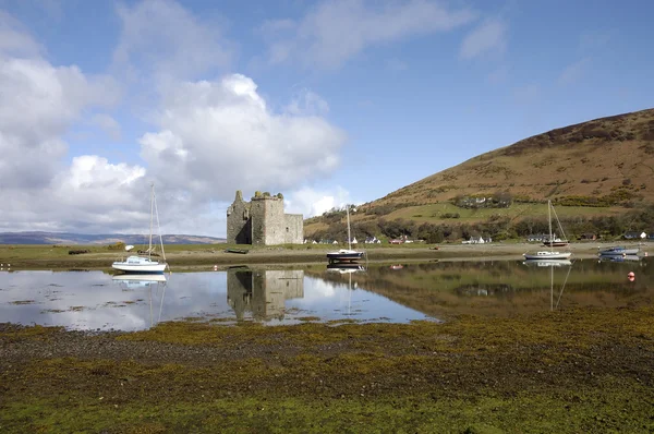 Zamek w lochranza w Szkocji — Zdjęcie stockowe