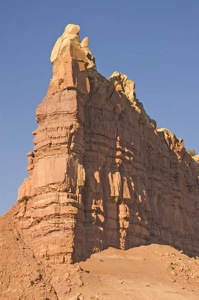 Red Rock affleurement dans le désert du Nouveau-Mexique — Photo