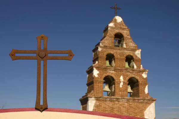 Cross at San Miguel — Stock Photo, Image