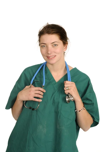 Ärztin oder Krankenschwester — Stockfoto