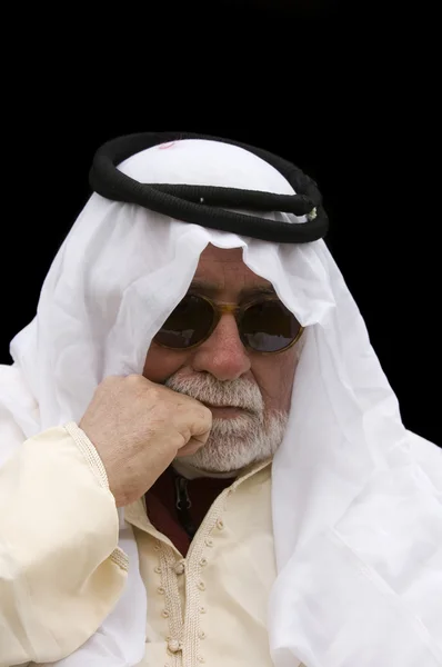 Starý arabský muž — Stock fotografie