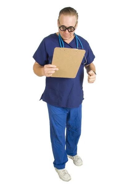 Чоловіча медсестра або лікар — стокове фото