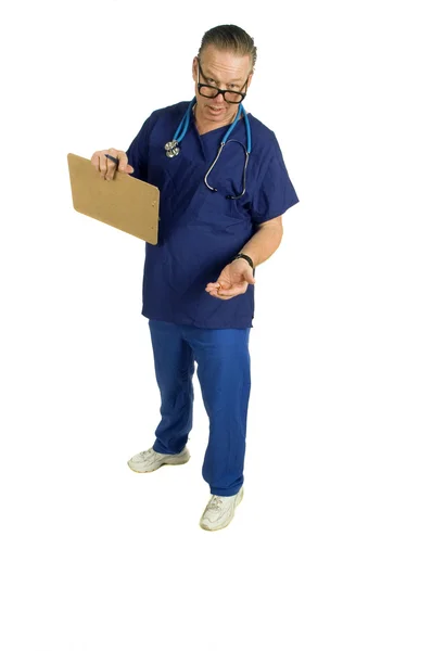 Male nurse or doctor — Stock Photo, Image