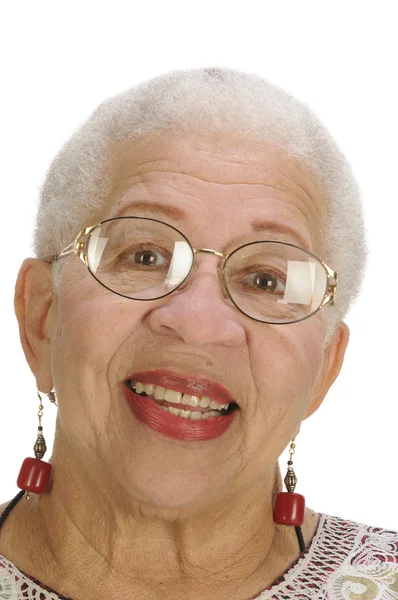 노인 아프리카계 미국인 여자 — 스톡 사진