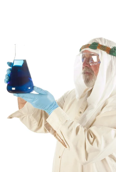 Αραβικά πετρελαίου επιστήμονας — Φωτογραφία Αρχείου