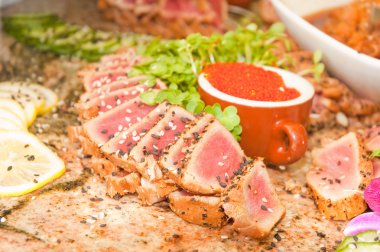 Seared Ahi clipart