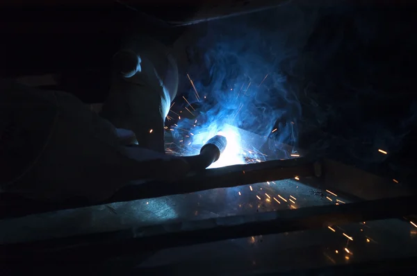 Arc welding — Stock Photo, Image
